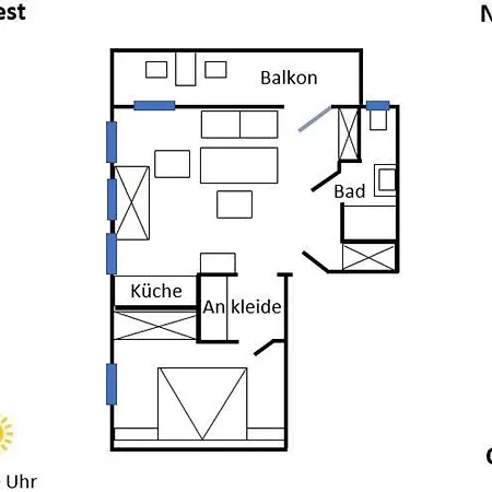 アパート Bergfried